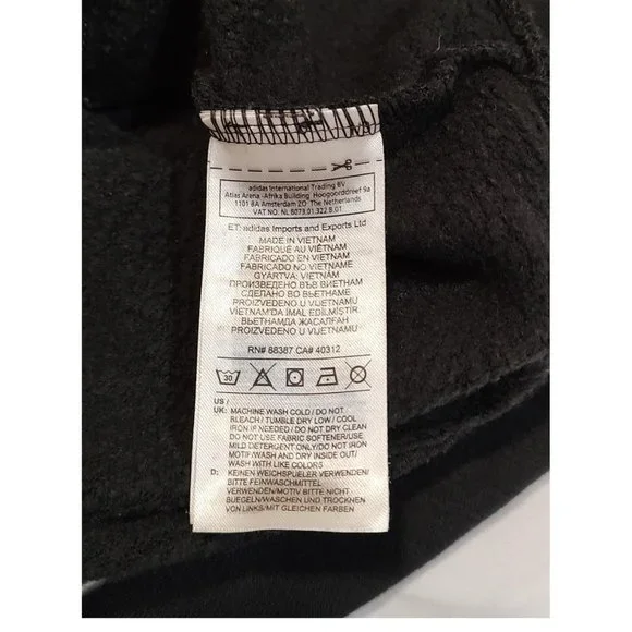 Adidas Originals Sewn Stripe Crop Sweater - Picture 10 of 15